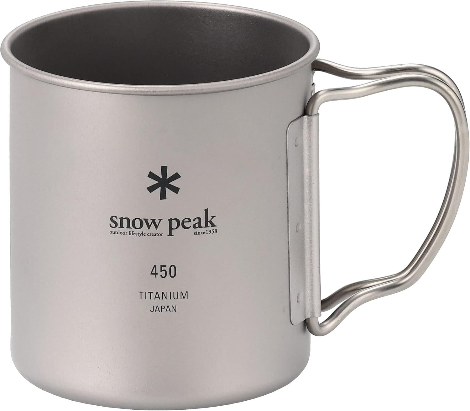 Durable Insulated Backpacking Mug - Compact Titanium Design for Outdoor Use