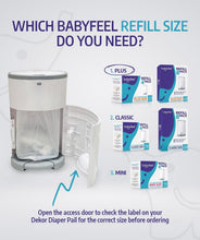 Load image into Gallery viewer, Powerful Odor-Neutralizing Diaper Pail Refills - 8 Pack with Fresh Powder Aroma