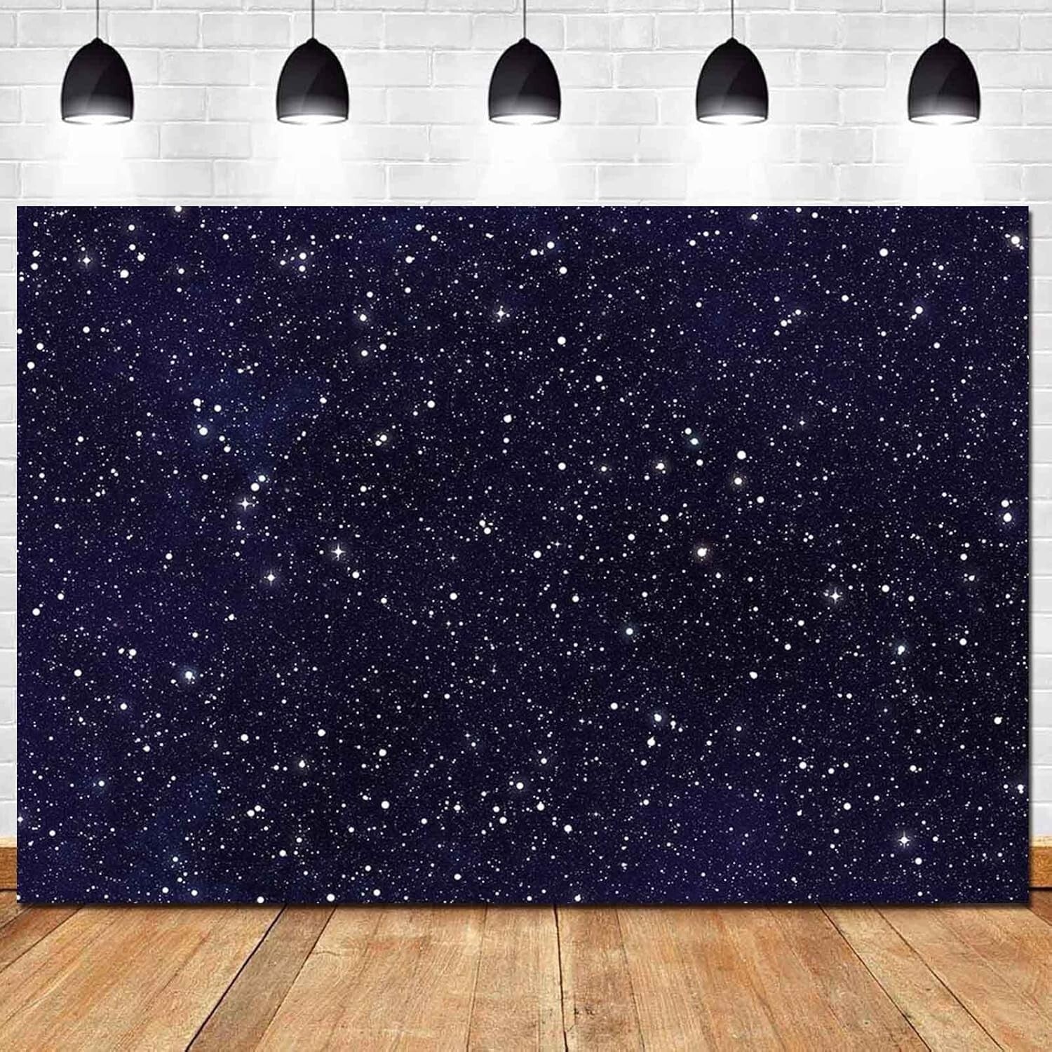 Starry Night 10x8ft Photography Backdrop - Perfect for Kids' Birthday Parties