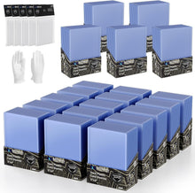 Load image into Gallery viewer, Versatile Card Protection Set: 500 Hard Plastic + 500 Clear Sleeves Included