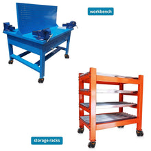 Load image into Gallery viewer, Adjustable Stem Leveling Casters - 4 Pcs for Industrial Equipment &amp; Workbench