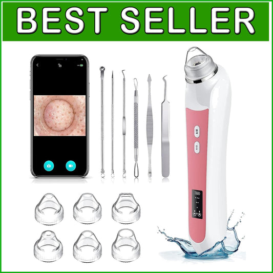 Advanced Pore Vacuum with Integrated Camera - Portable Blackhead Removal Tool