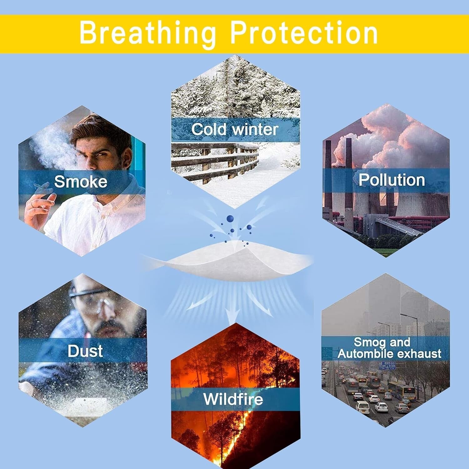 Heavy-Duty 100% Blackout & Noise-Reducing Curtains with Detachable Liner - Gray