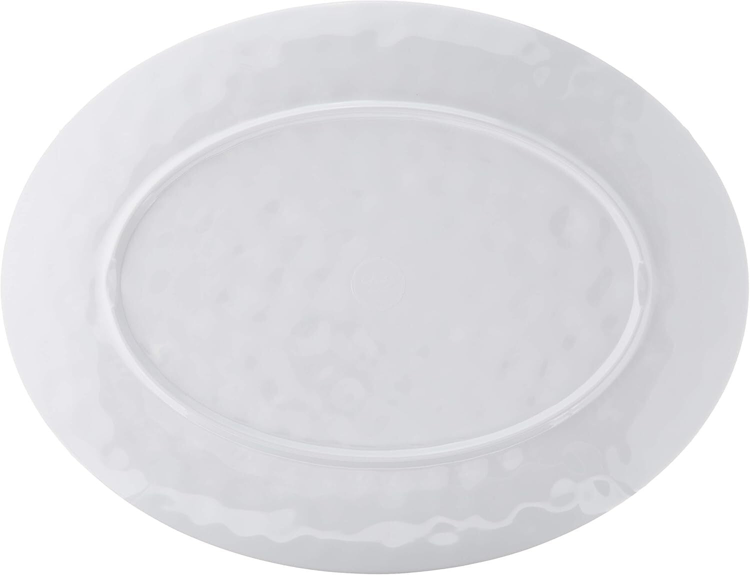 All-Season Melamine Oval Platter 18" x 13.5" - Perfect for Indoor/Outdoor Use
