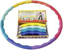 Load image into Gallery viewer, 41-Inch Large Rainbow Hula Hoop - Boost Core Strength and Lose Weight Fast