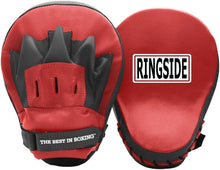 Load image into Gallery viewer, Professional 10.5" Curved Punch Mitts in Red - Ideal for Coaches and Athletes