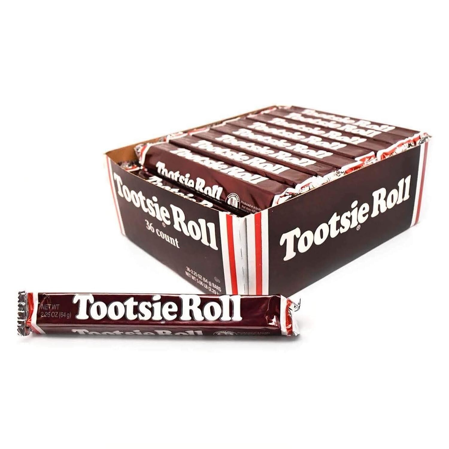 Delicious American Classic, Chewy Chocolate Bars, 2.25 Oz, 36 Count Gluten-Free
