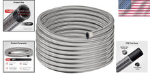 Load image into Gallery viewer, Versatile 10FT 10AN Braided Hose for Fuel, Oil, and Hydraulic Fluid Applications