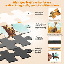 Load image into Gallery viewer, Magnetic Dinosaur Puzzles for Children 3-8 – Perfect for Road Trip Entertainment