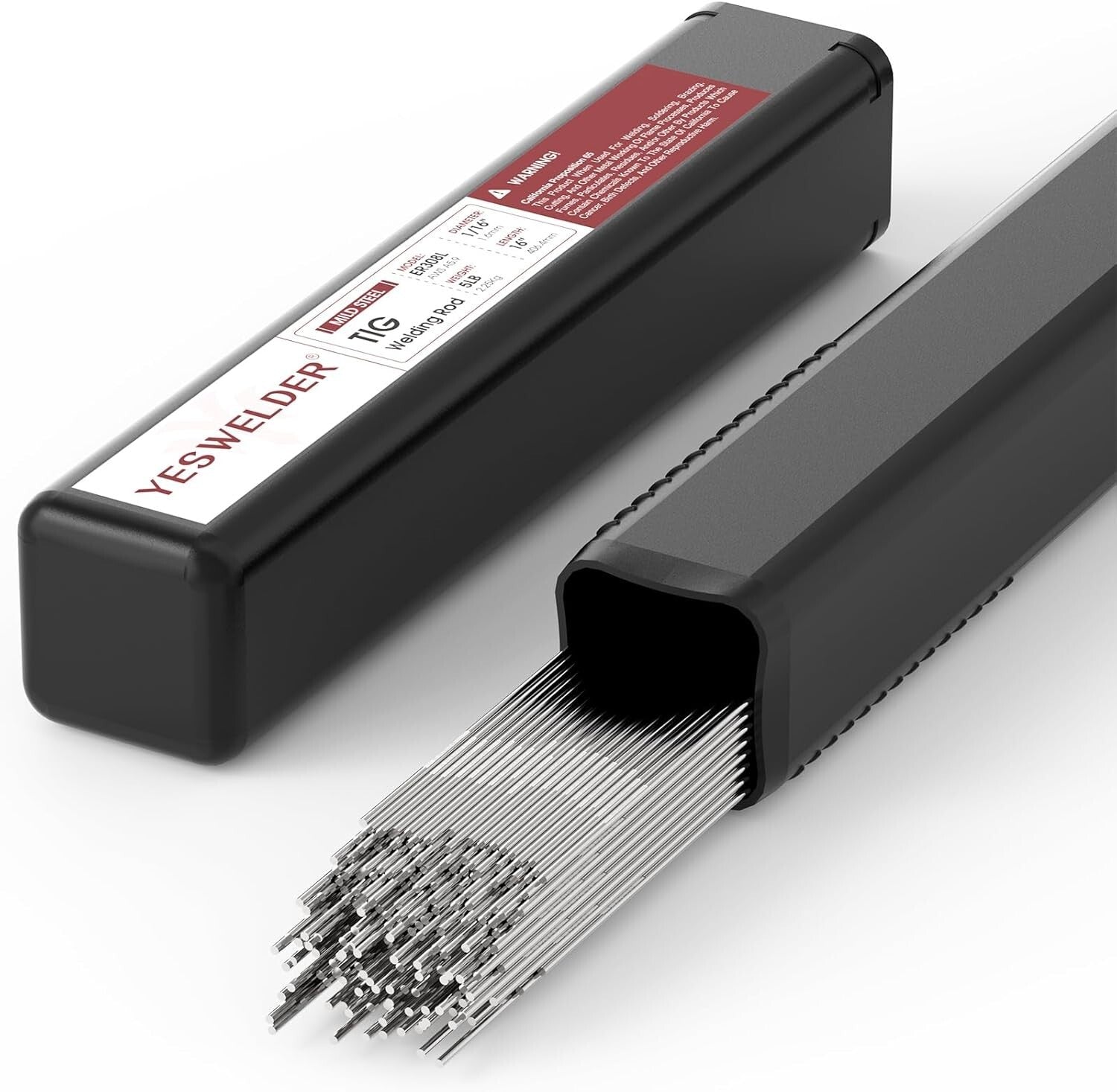 Er308L Stainless Steel TIG Welding Rod 1/16"x16" - 5LB for Precision Crafting