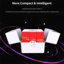 Load image into Gallery viewer, GAN 11M Pro 3x3 Magnetic Speed Cube – Ultimate Adjustable Puzzle (Frosted)