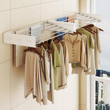 Load image into Gallery viewer, Space-Saving Foldable Laundry Drying Rack with 6 Aluminium Poles - 35.5 Inch