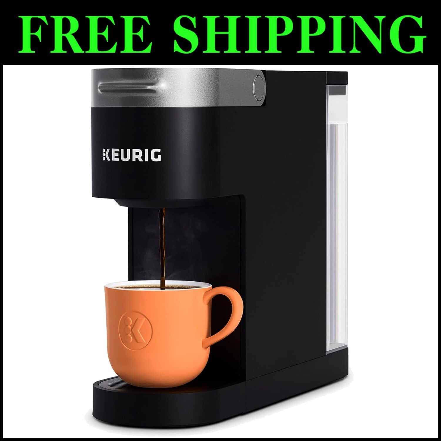 K-Slim 3 Size Coffee Maker - Automatic Brewing with Travel Mug Compatibility