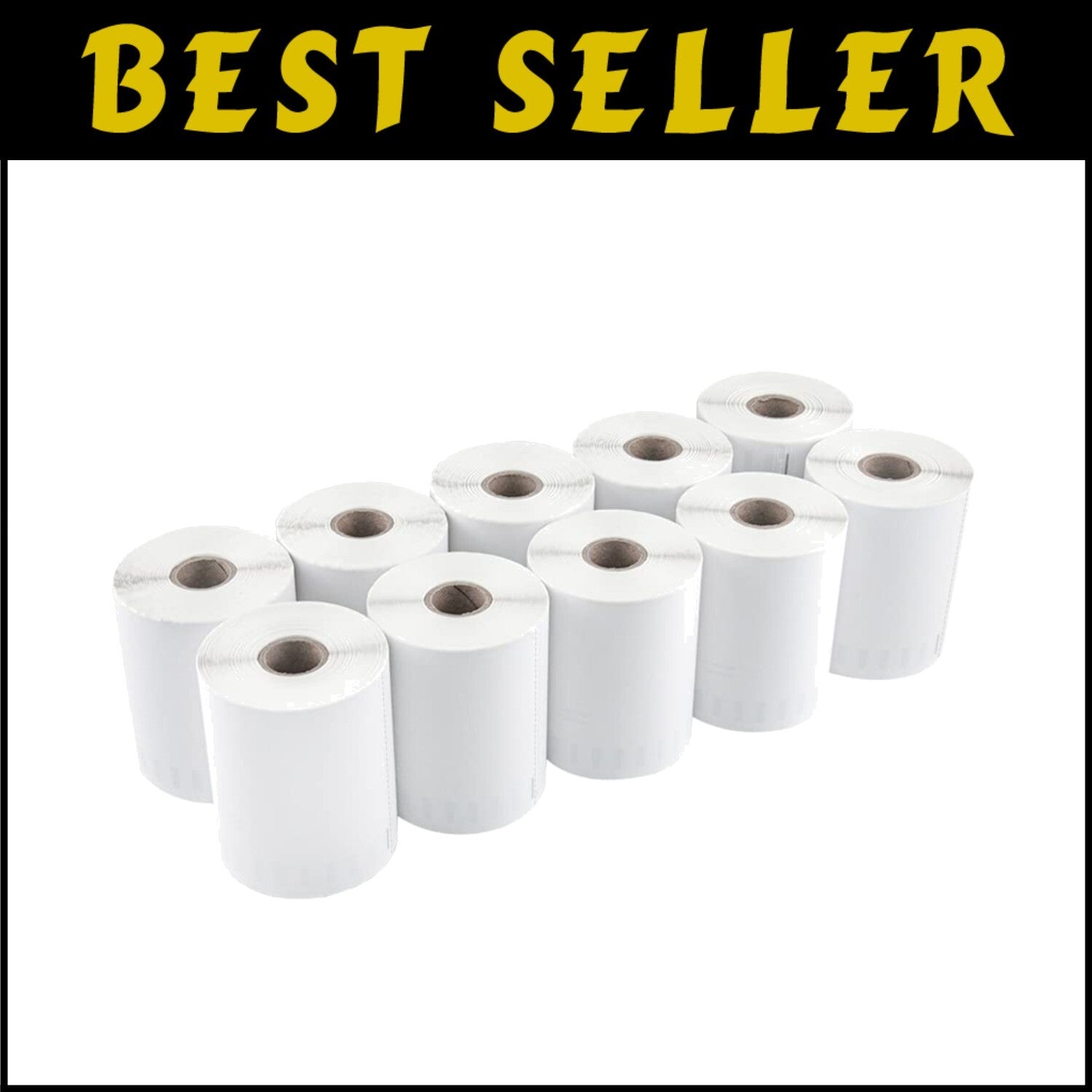 2200 Commercial Grade 4x6 Thermal Shipping Labels - 10 Rolls, Strong Adhesive