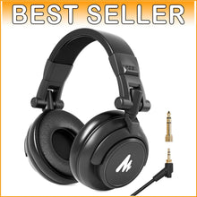 Load image into Gallery viewer, Multi-Functional Over-Ear Headphones with Rotating Earcups &amp; Detachable Cable