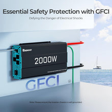 Load image into Gallery viewer, Powerful 2000W DC to AC Converter for Off-Grid Solar – USB &amp; Remote Control