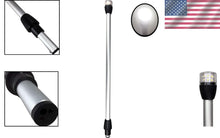 Load image into Gallery viewer, Waterproof 22-Inch Stern Light Pole Replacement for Pontoon &amp; Yacht Safety