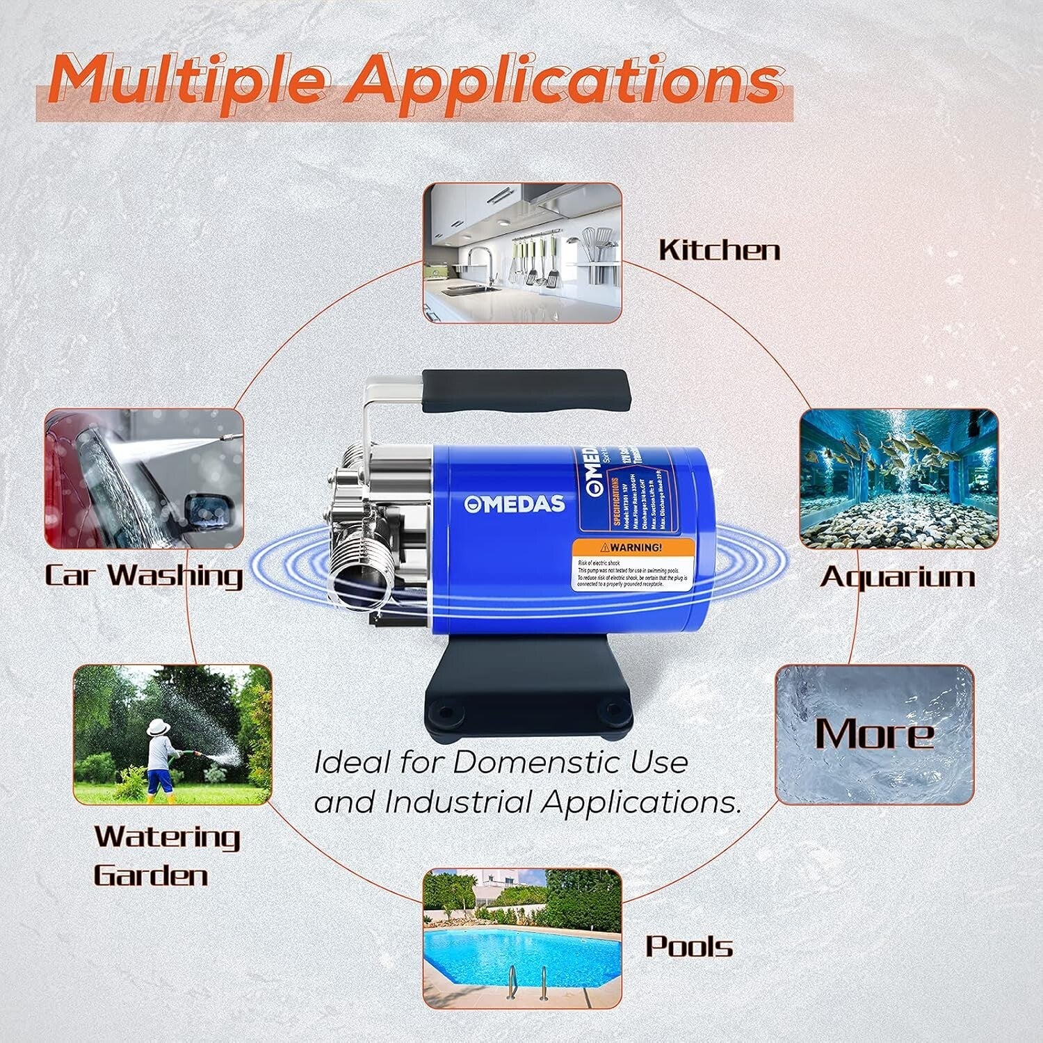 Portable Electric Water Pump: Fast, Compact Solution for Tough Water Removal