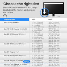 Load image into Gallery viewer, Premium Blue Light Screen Protector for 32 Inch Monitors – Anti-UV Eye Shield
