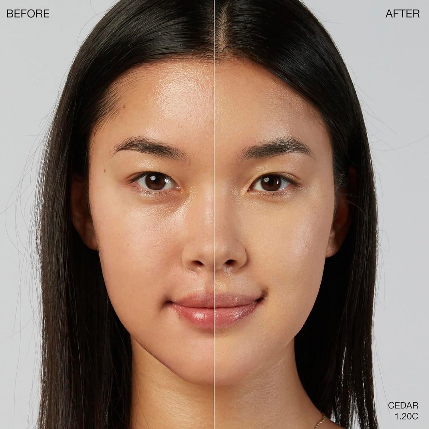 Full-Coverage Foundation Stick with Pink-Beige Undertones - 70% Organic Formula