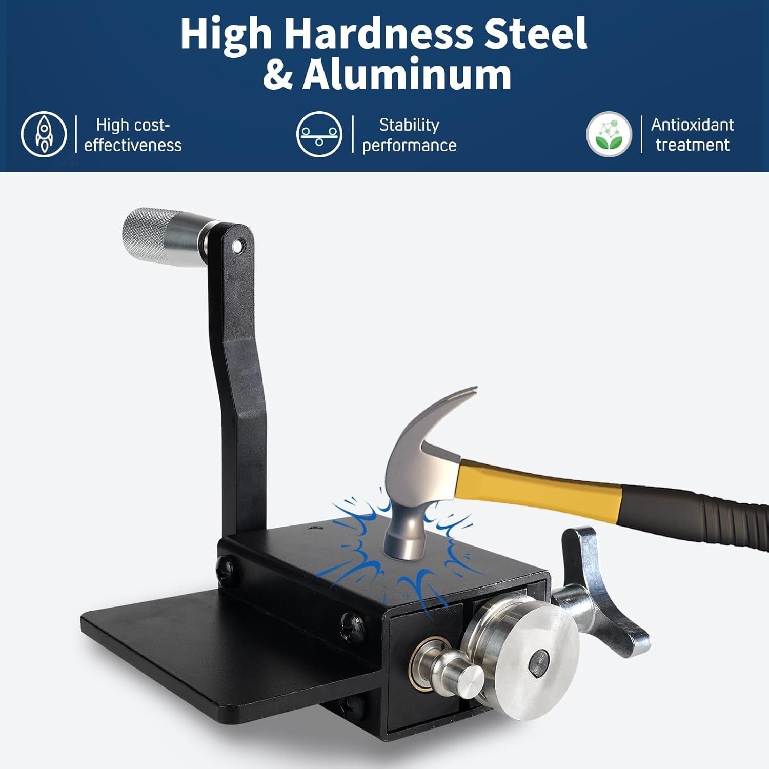 Professional Bead Roller for Aluminum, Titanium, and Copper Tubing Up to 5/8" ID