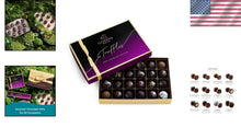 Load image into Gallery viewer, Gourmet Dark Chocolate Truffle Gift Box – 24 Pieces for Elegant Celebrations