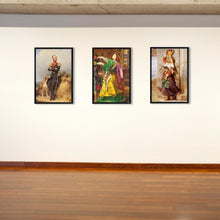 Load image into Gallery viewer, Elegant Set of 7 Black 12x18 Picture Frames for Wall Display - Versatile Style