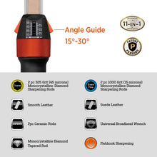 Load image into Gallery viewer, Ultimate 11-In-1 Knife Sharpening Kit for Hunters - Adjustable &amp; Portable Design