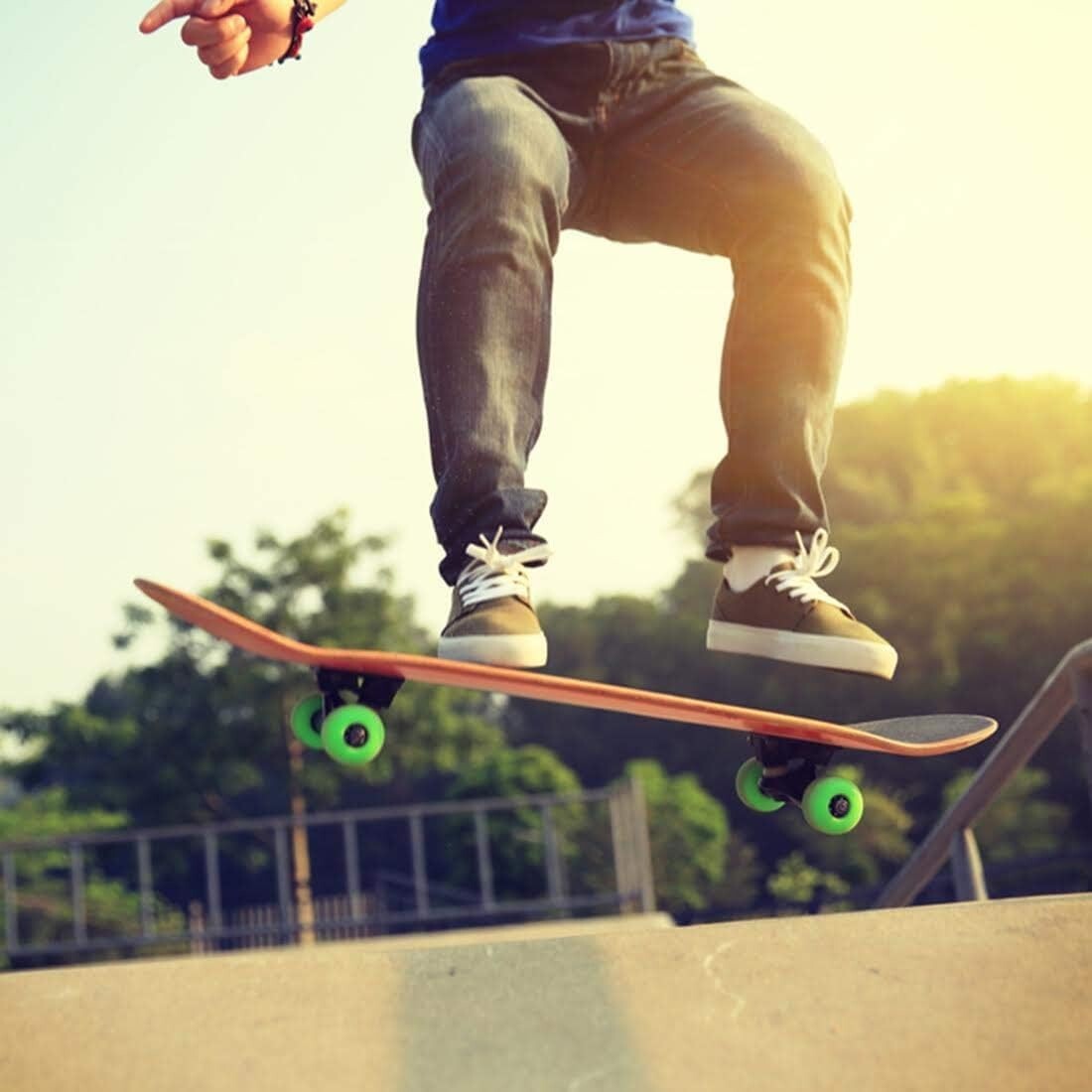 Complete 5.0 Skateboard Parts Kit: Trucks, 52mm Pink Wheels, ABEC 7 Bearings