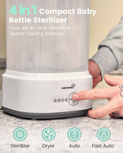 Load image into Gallery viewer, Efficient Baby Bottle Sterilizer &amp; Dryer - Hassle-Free Hygiene for New Parents