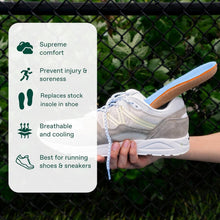 Load image into Gallery viewer, Premium Cork Athletic Insoles for Foot Pain Relief - Men's 11.5-12, Eco-Friendly