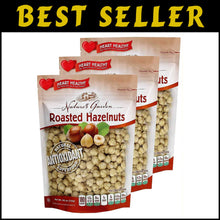 Load image into Gallery viewer, Nature’s Garden Roasted Hazelnuts - 78 Oz Bulk Pack of 3 for Healthy Snacking