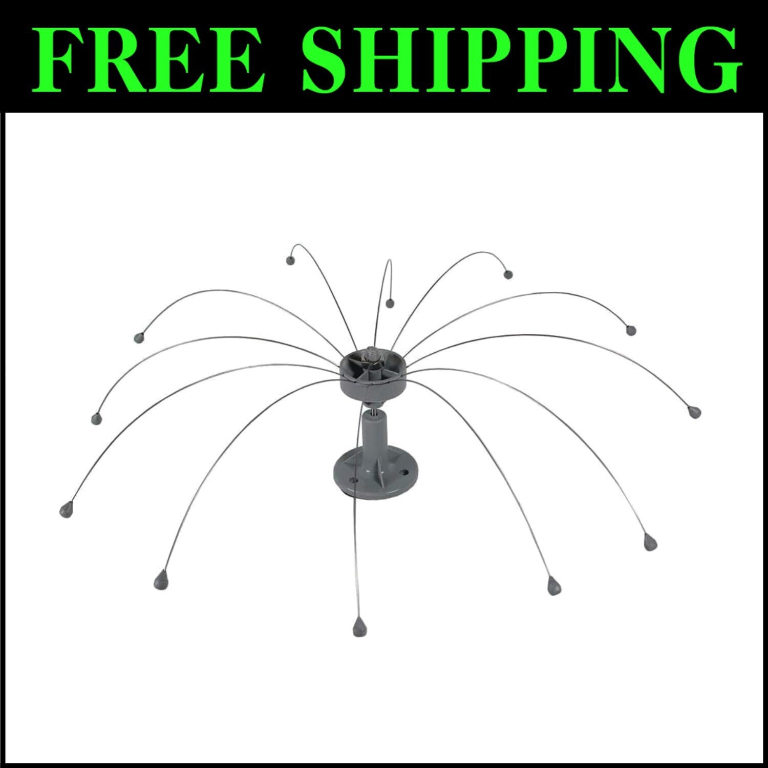 Easy-to-Install Daddi Long Legs Bird Deterrent - Protects Boats & HVAC Units