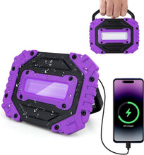 Load image into Gallery viewer, Portable 2 Pack Magnetic Black Light with 5000mAh Battery - Perfect for Parties