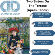 Load image into Gallery viewer, Renoir's Two Sisters Diamond Painting Kit for Adults - Relaxing Creative Craft