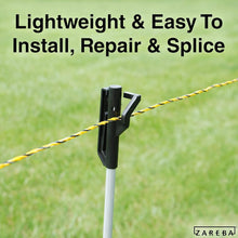 Load image into Gallery viewer, 1,320 Feet Yellow Electric Fence Polywire - Easy Install for Temporary Fencing