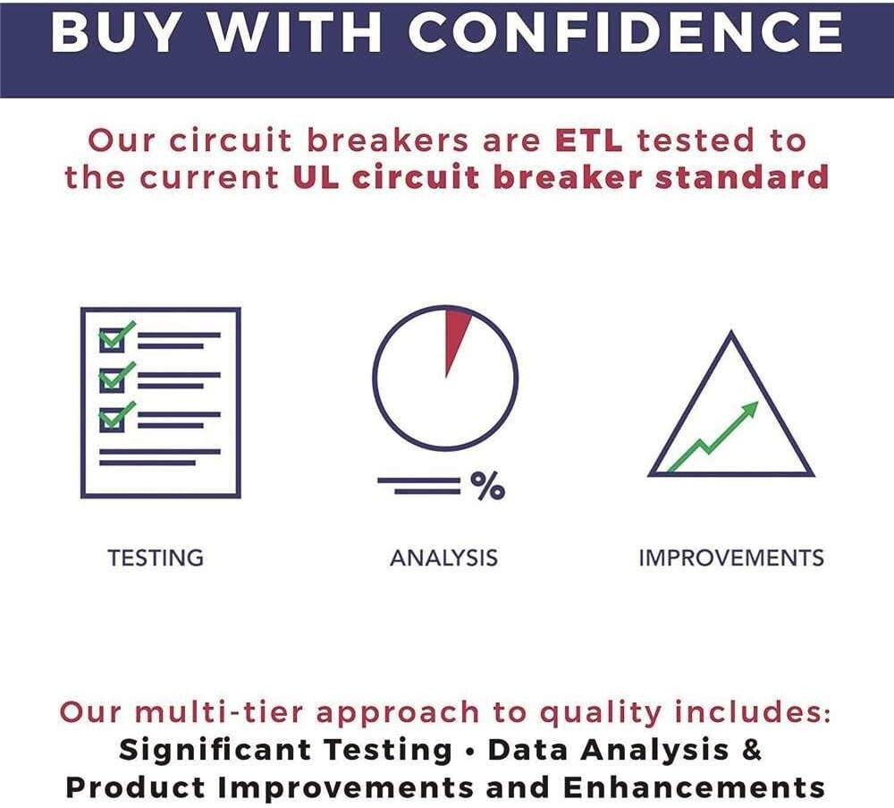 Durable 240 Volts Zinsco RC3830 Circuit Breaker - 30 Amp Electrical Replacement