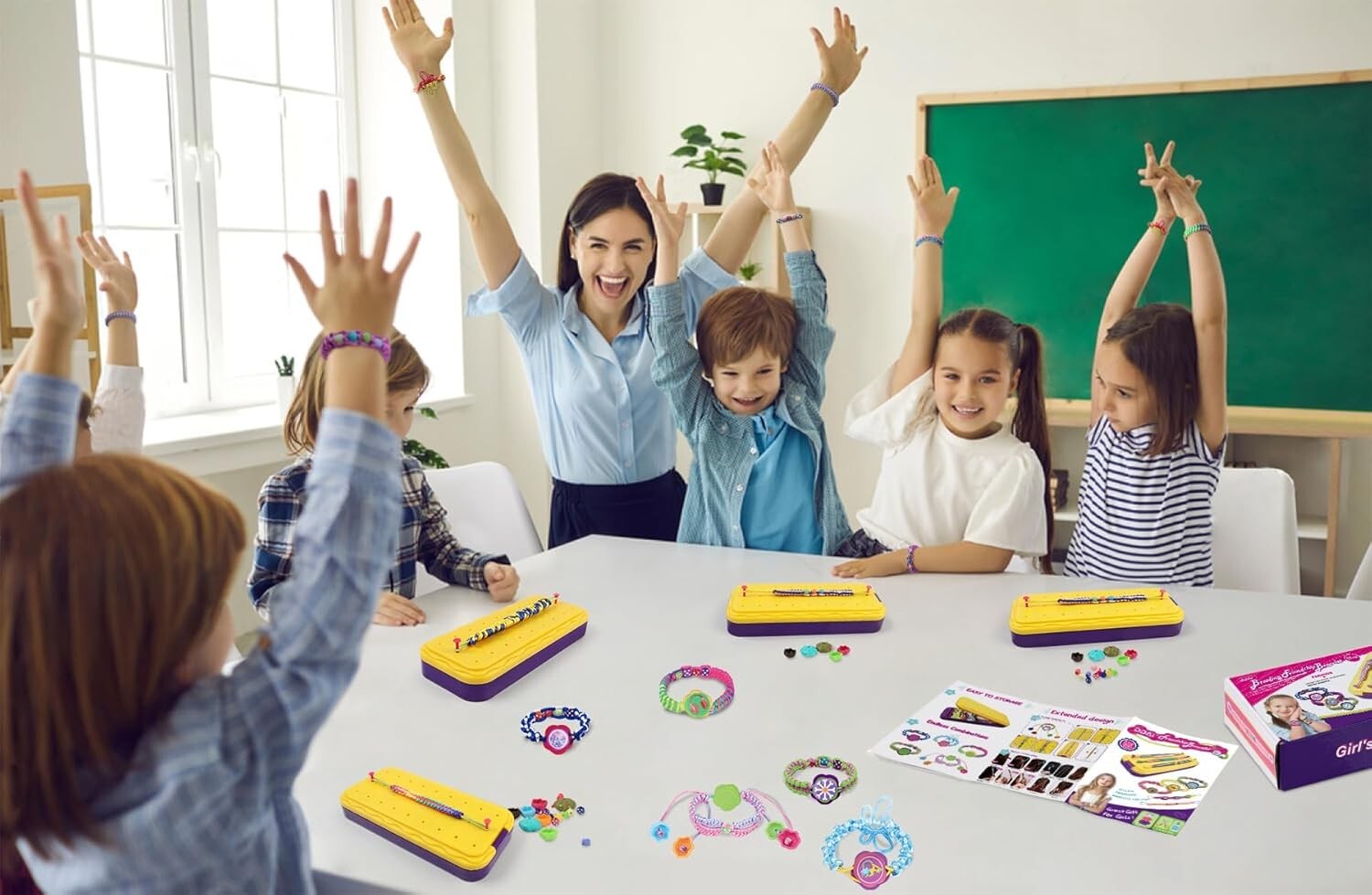 All-in-One Bracelet Making Kit for Kids - Perfect Creative Gift for Ages 8-12