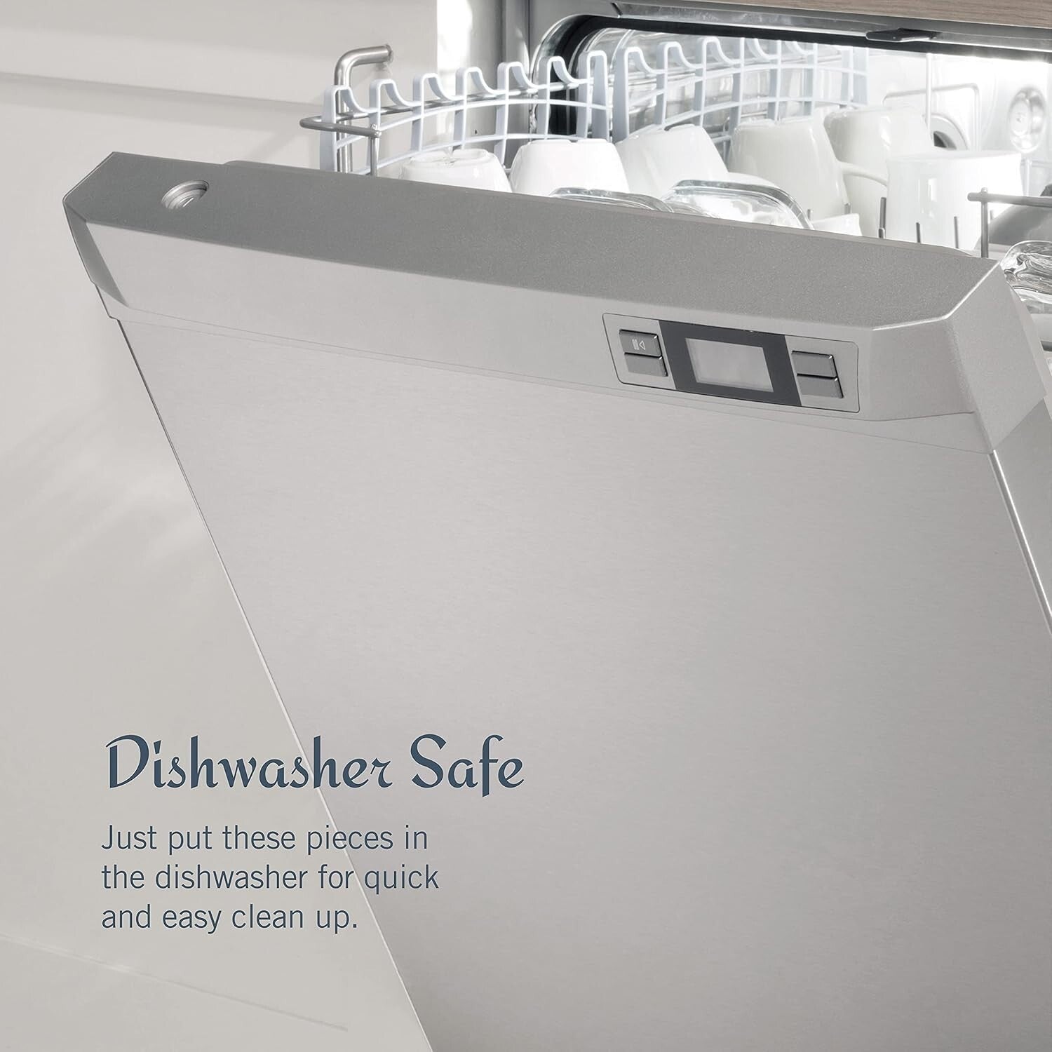 Elegant 65-Piece Bravo Silverware Set - Stain Resistant, Dishwasher Safe Design