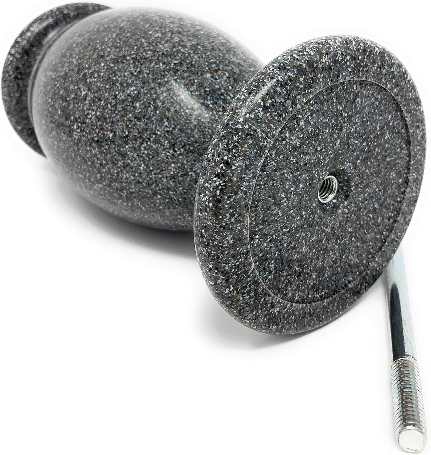 USA-Made Cemetery Flower Vase - Durable & Weather Resistant - 4.5"x4.5"x9.75"