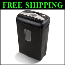 Load image into Gallery viewer, Efficient High-Security 8-Sheet Micro-Cut Shredder with Thermal Protection