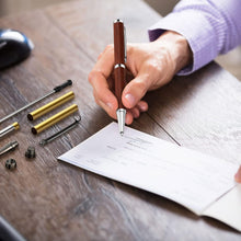 Load image into Gallery viewer, DIY Wood Turning Pen Kit - 30 Pcs in Black, Silver, Gold for Personalized Gifts