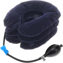 Load image into Gallery viewer, Cervical Traction Neck Brace with Inflator Bulb – Adjustable Support System