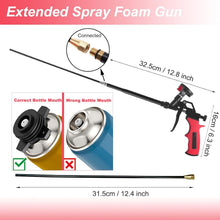 Load image into Gallery viewer, Professional Spray Foam Insulation Gun - 25-Inch Reach with Non-Stick Coating