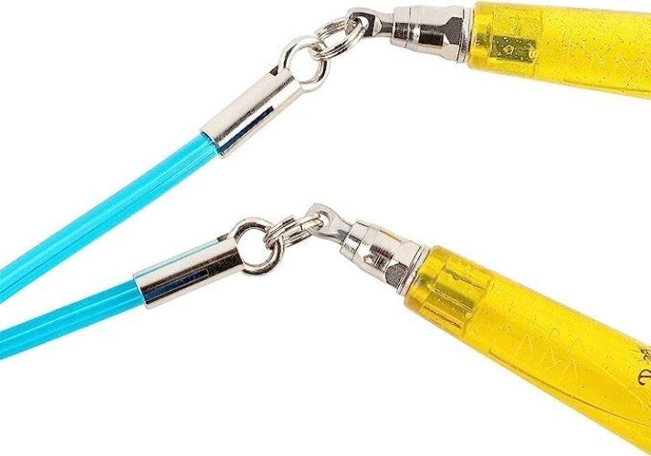 Durable 9' PVC Jump Rope with Ergonomic Handles for Ultimate Endurance Training