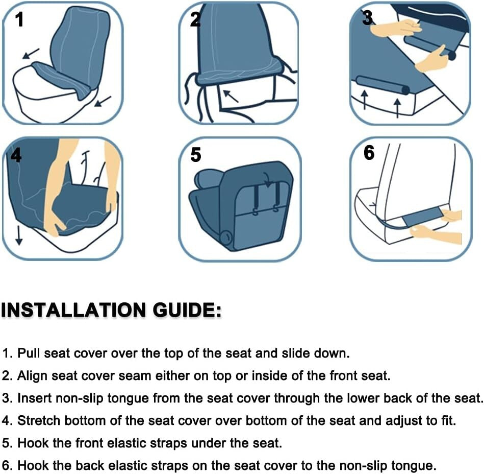 Durable Leather Car Seat Covers - Elegant Protection for All Vehicle Models