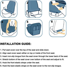 Load image into Gallery viewer, Durable Leather Car Seat Covers - Elegant Protection for All Vehicle Models