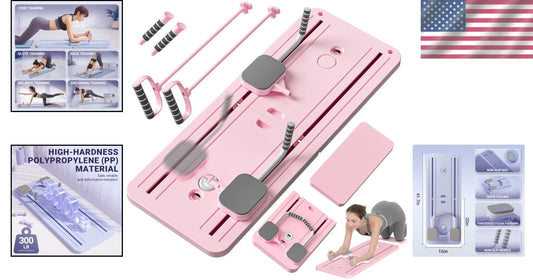 Versatile Pilates Sliding Board for Full Body Training – 5 in 1 Experience