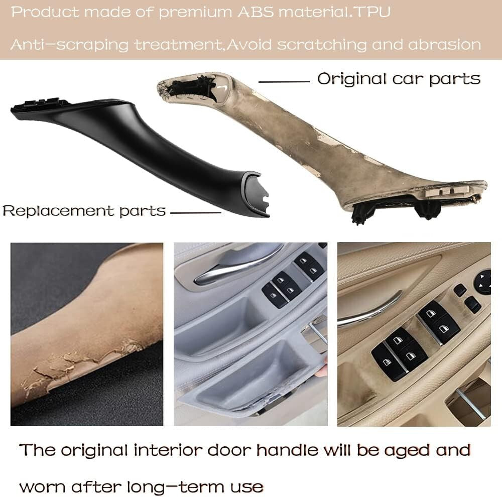 Easy Install BMW 5 Series F10 Door Handle Covers - 2011-2016 Style Upgrade