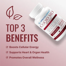 Load image into Gallery viewer, High Potency 300mg Vegan CoQ10 with BioPerine for Rapid Absorption - 360 Count